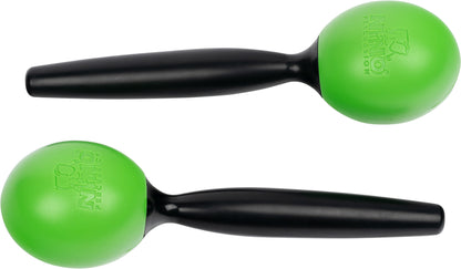 NINO Percussion Molded ABS Maracas - Grass Green