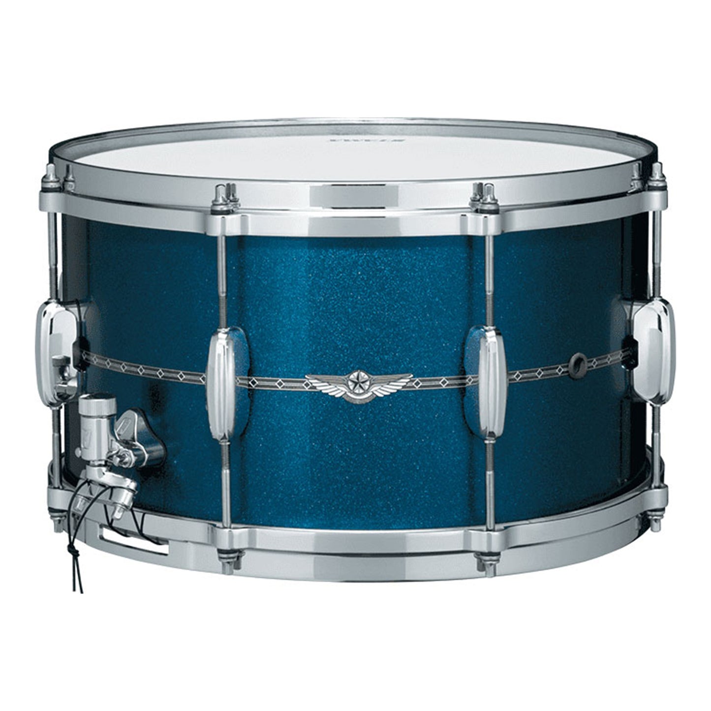 TAMA STAR Maple Snare Drum 14" x 6,5" - Satin Blue Metallic/Chrome HW - Outside Inlay