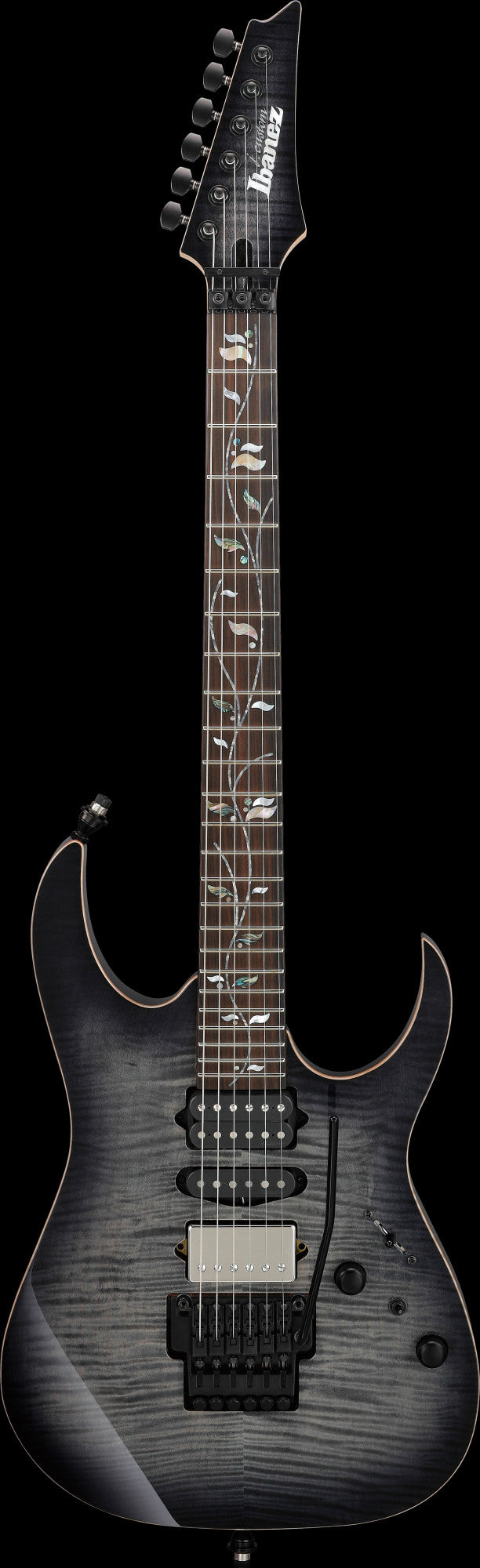 IBANEZ j.custom, Axe Design Lab RG E-Gitarre 6-String - Black Rutile + Koffer