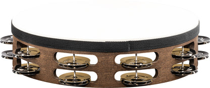 MEINL Percussion Traditional Wood Series Headed Tambourine - 10"