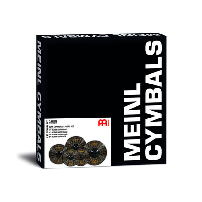 MEINL Cymbals Classics Custom Dark Expanded Cymbal Set
