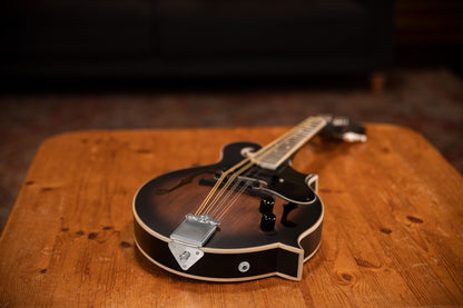 ORTEGA Americana Series F-Style Mandolin 8 String - Spruce / Maple Satin Whiskey Burst
