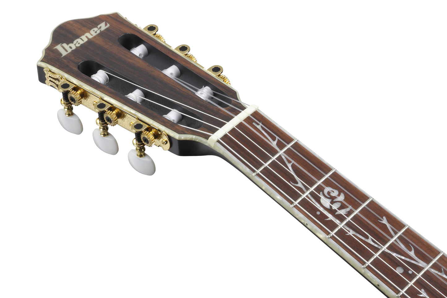 IBANEZ Tim Henson Signature Nylon String Guitar 6-String - Transparent Black Flat