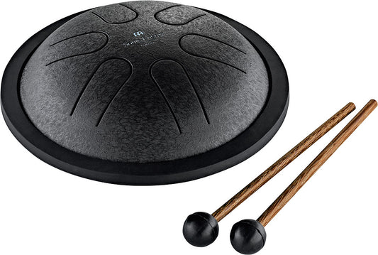 MEINL Sonic Energy Mini Steel Tongue Drum 6" - C Major/6 Notes/440 Hz  - Black