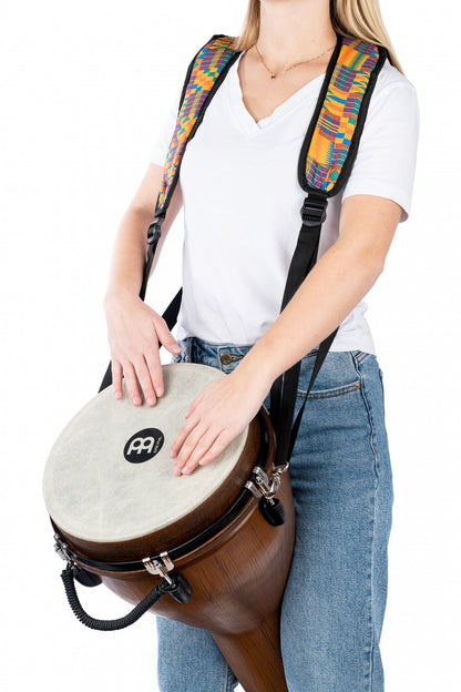 MEINL Percussion Designer Djembe Strap - Kenyan Quilt
