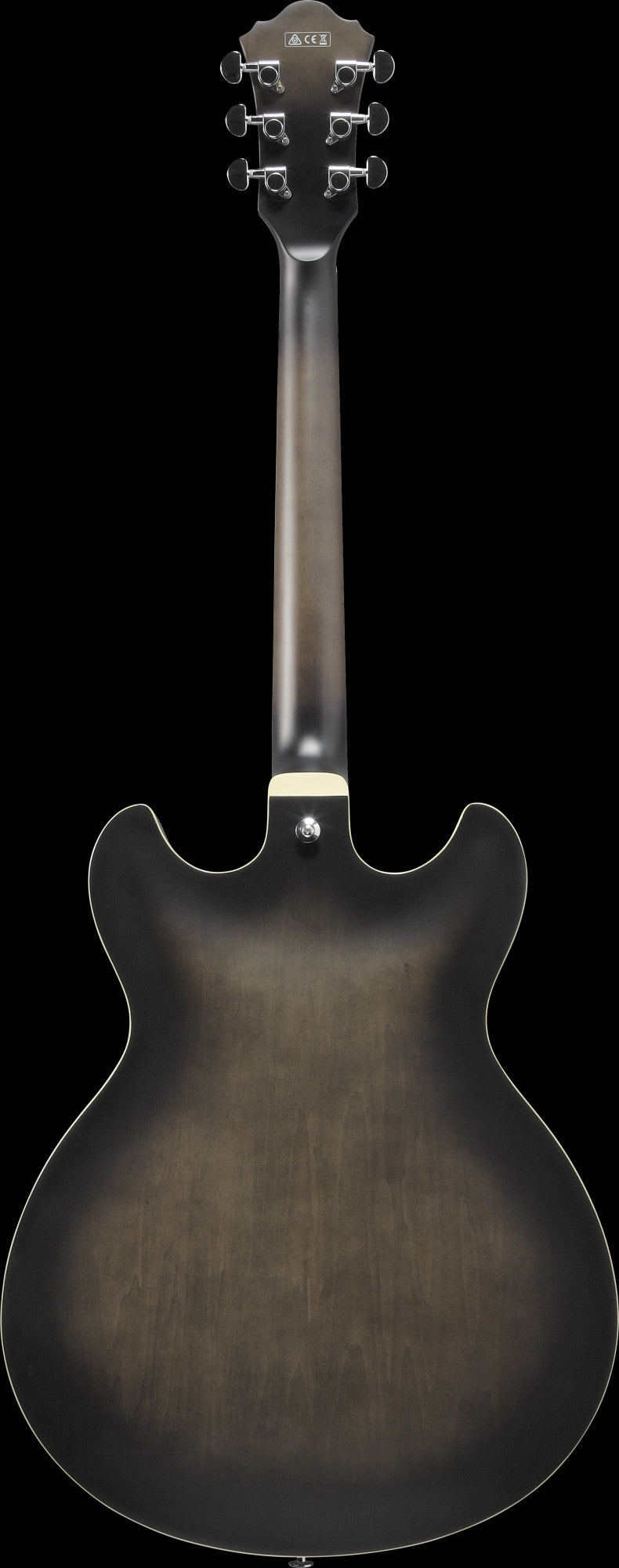 IBANEZ Artcore AS Hollow Body Guitar 6-String - Transparent Black Flat