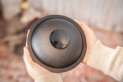 MEINL Sonic Energy Mini Steel Tongue Drum 6" - C Dur/6 Töne/440Hz - Schwarz