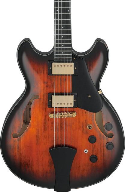 IBANEZ Artstar AS Hollow Body Gitarre 6-String - Tobacco Brown + Koffer