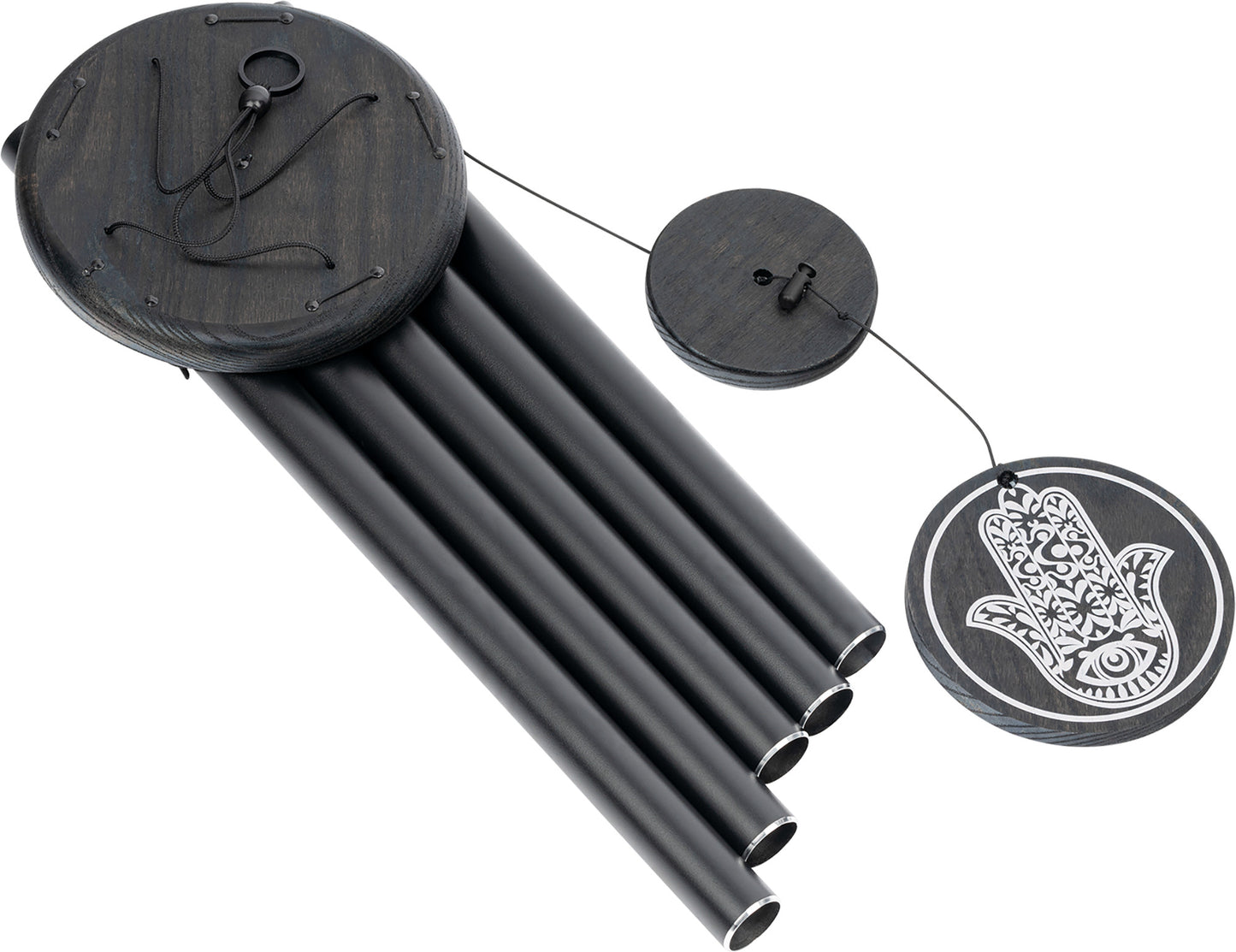 Meinl Sonic Energy Hamsa Meditation Chime 36"/90 cm - 432 Hz - Schwarz
