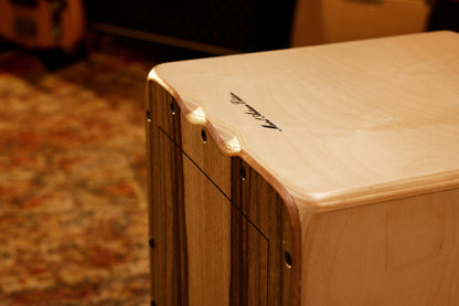 MEINL Percussion Artisan Edition Series String Cajon Tango Line - Limba