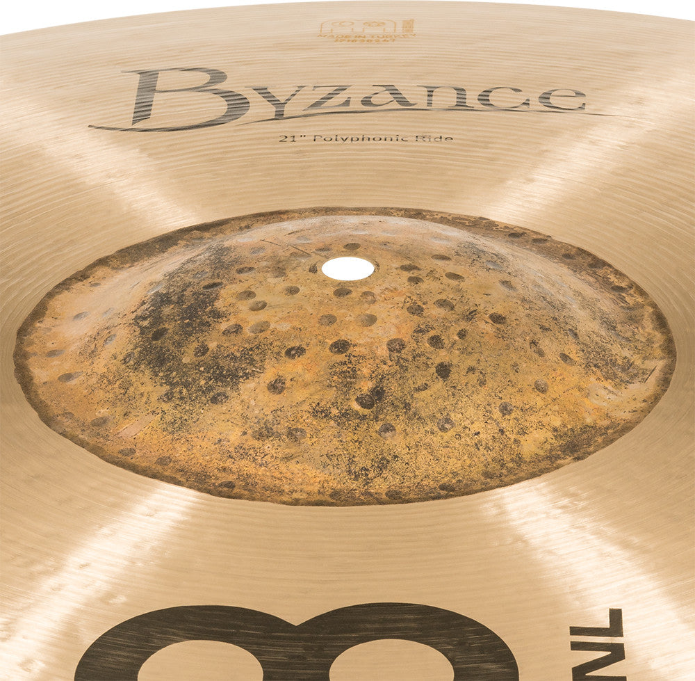 MEINL Cymbals Byzance Traditional Polyphonic Ride - 21"