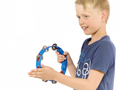 NINO Percussion Compact Molded ABS Tambourine - 8"