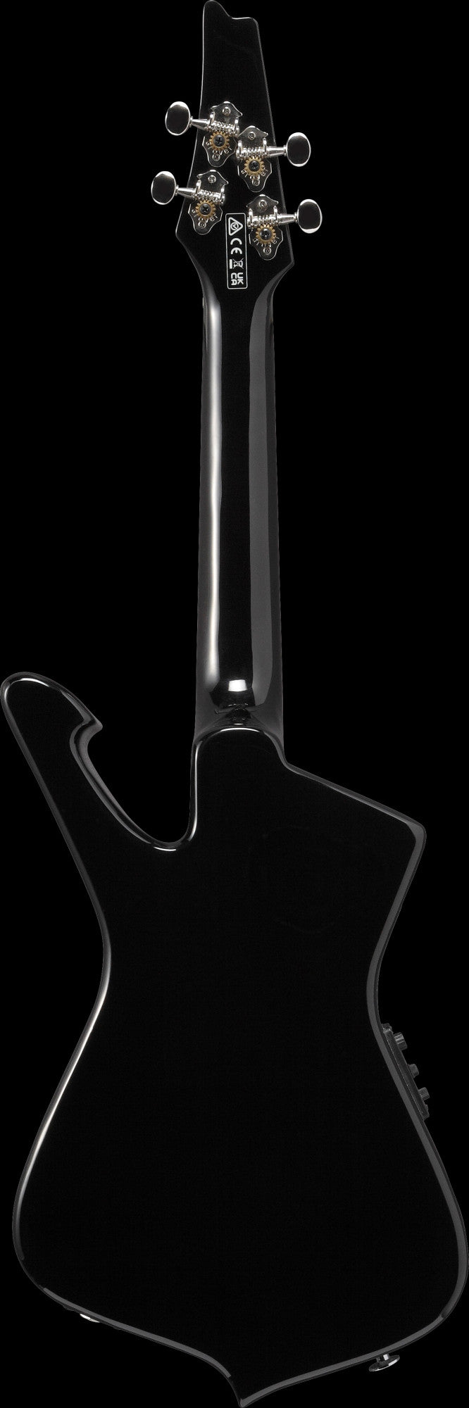 IBANEZ Iceman Tenor Ukulele 4-String - Black High Gloss + Gigbag
