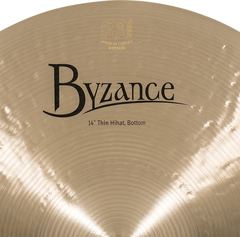 MEINL Cymbals Byzance Traditional Thin Hihat - 14"