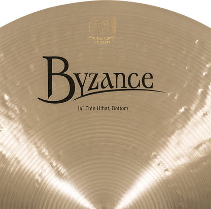 MEINL Cymbals Byzance Traditional Thin Hihat - 14"