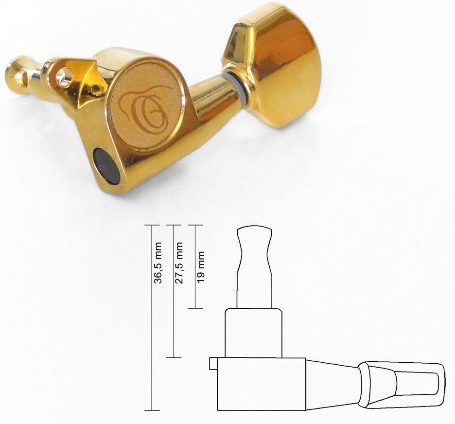 Tuner G, B, E - Gold