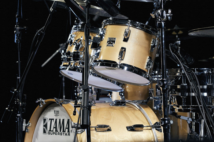 TAMA 50th Anniversary Superstar Shell Kit 4 teilig - Super Maple/Chrom HW