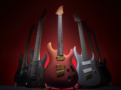 IBANEZ Axe Design Lab RGD Electric Guitar 8-String Multi Scale - Classic Silver Metallic