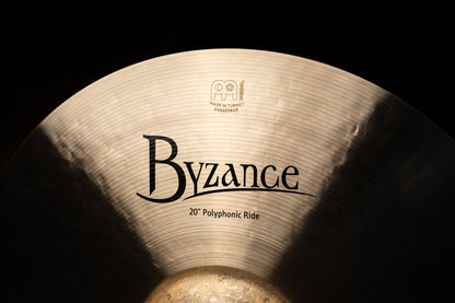 MEINL Cymbals Byzance Traditional Polyphonic Ride - 20"