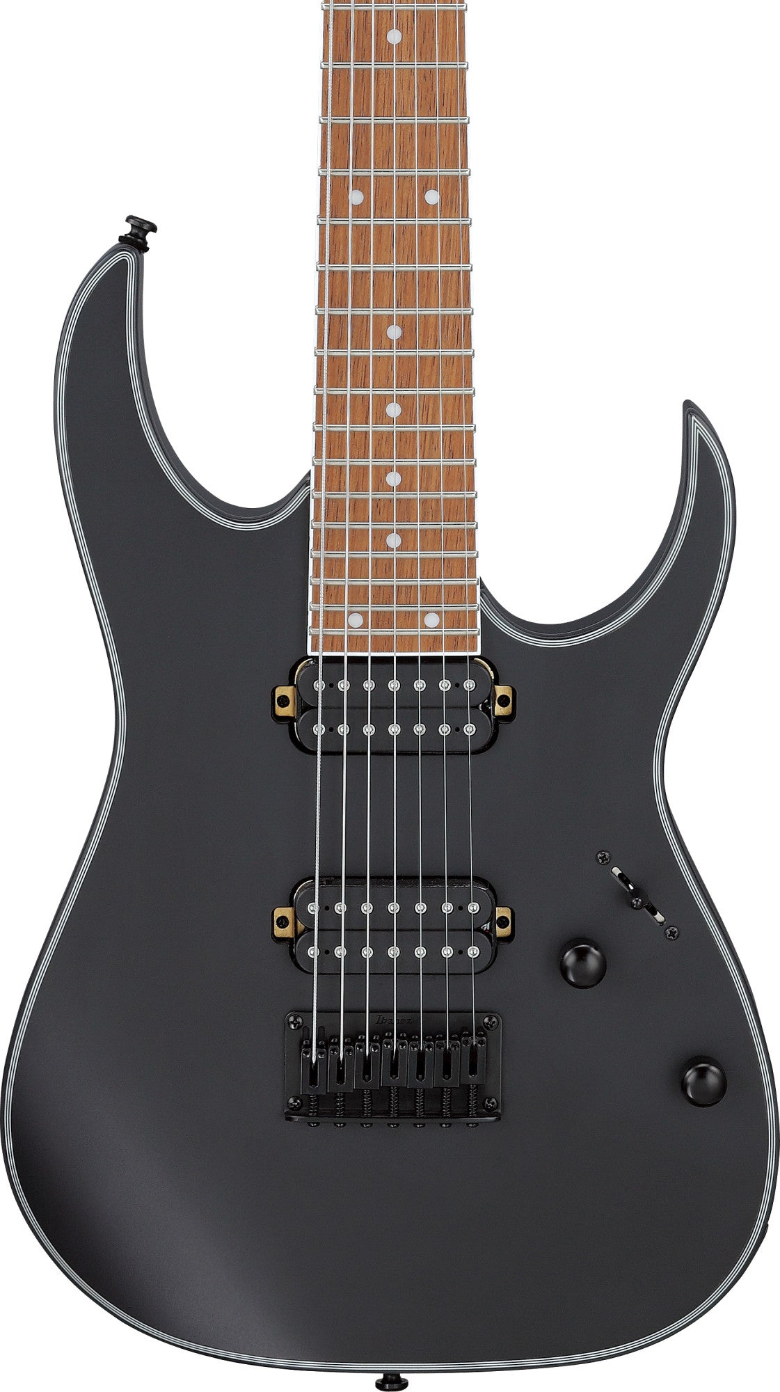 IBANEZ RG Electric Guitar 7-String - Black Flat
