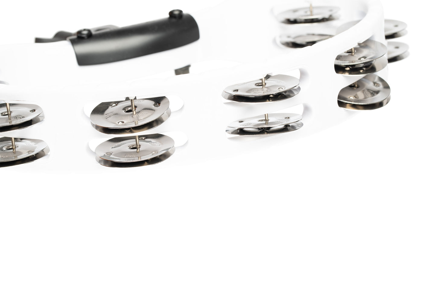MEINL Percussion Headliner® Series Mountable Molded ABS Tambourine - White