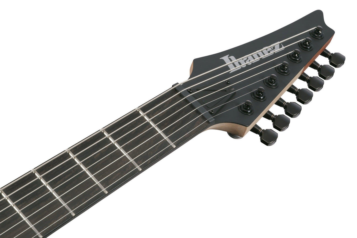 IBANEZ Iron Label RG Electric Guitar 7-String - Black Flat
