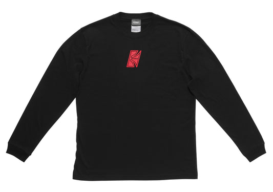 TAMA Long Sleeve Black with Red "T" Logo Size M