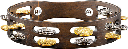 MEINL Percussion Traditional Wood Series Tambourine - 10"