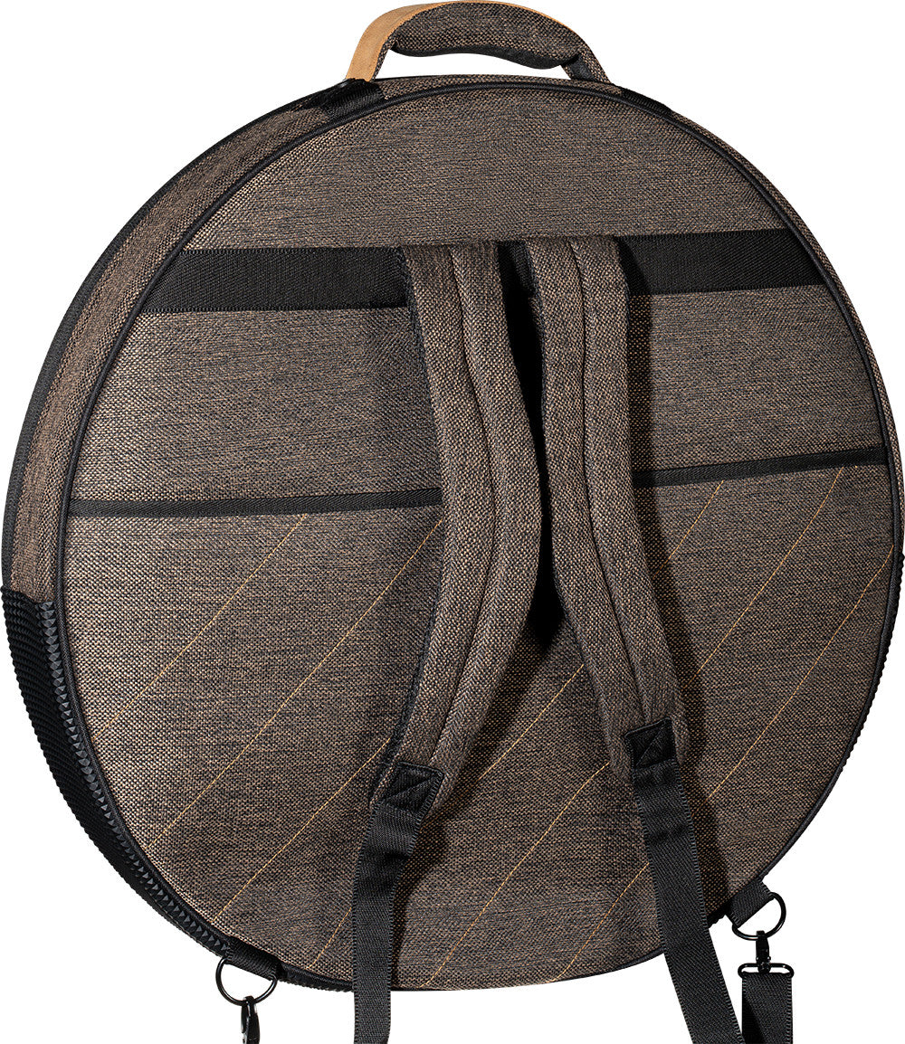 MEINL Cymbals Classic Woven Cymbal Bag - 22” Mocha Tweed