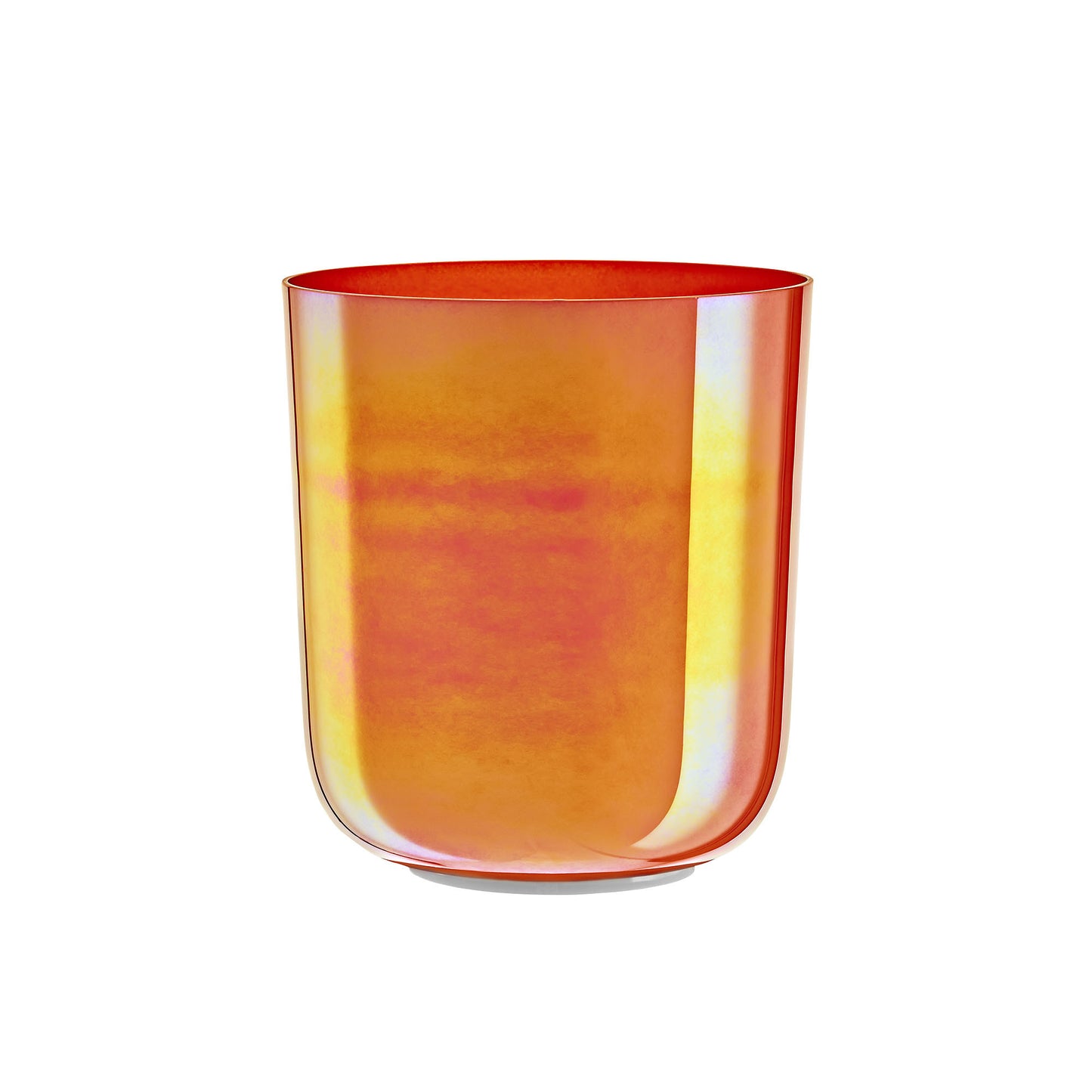 MEINL Sonic Energy Essence Crystal Singing Bowl 6.7" - C4/Root Chakra/440 Hz - Orange