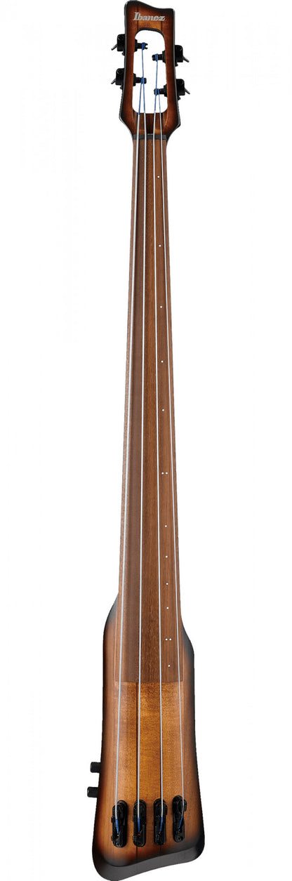 IBANEZ Bass Workshop Upright Bass 4-String - Mahagony Oil Burst + Gig Bag & Roadpro Stand