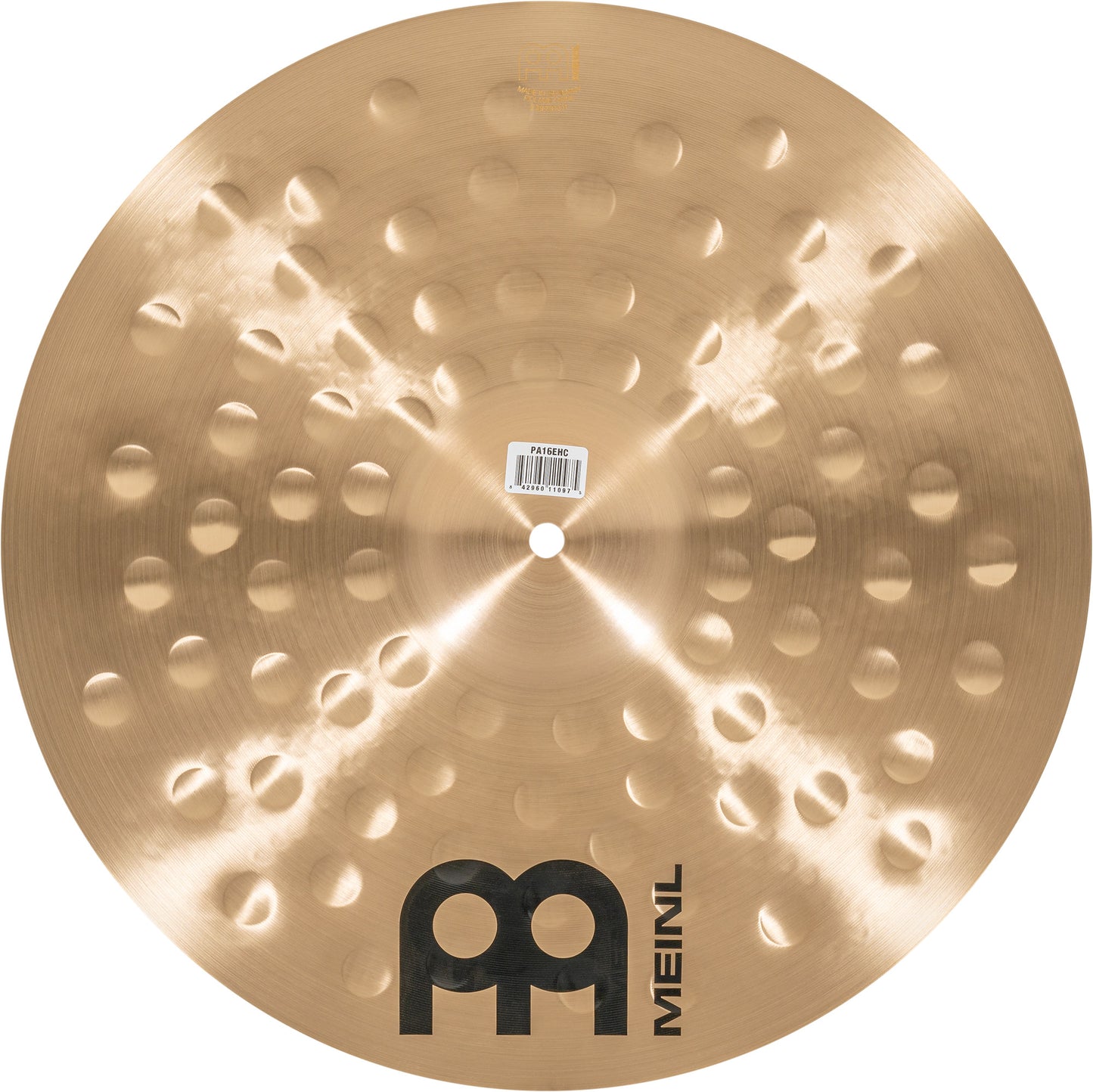 MEINL Cymbals Pure Alloy Extra Hammered Crash - 16"