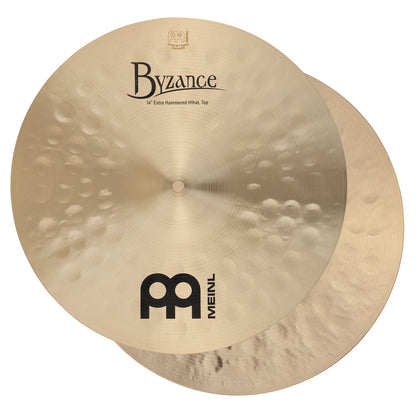 MEINL Cymbals Byzance Traditional Extra Hammered Hihat - 14"