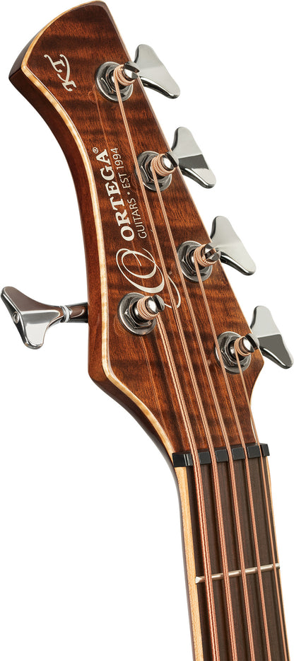 ORTEGA Ken Taylor Signature Series Acoustic Bass 5-String - Natural + Gigbag