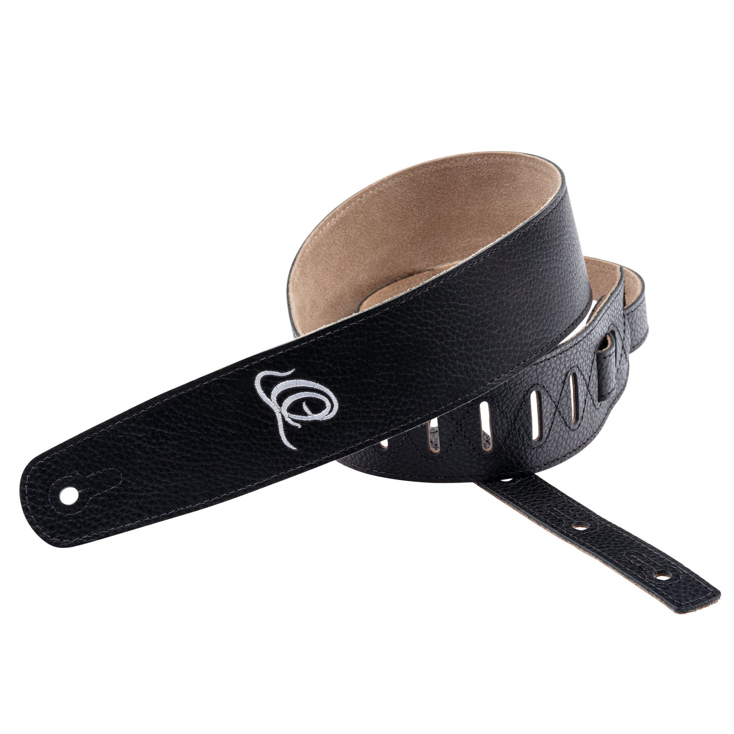 ORTEGA Wildledergitarrengurt - Relax Black