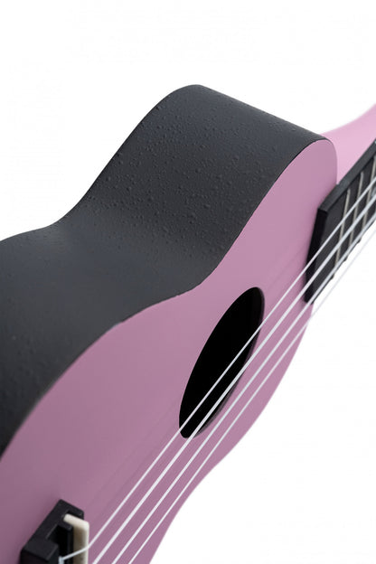 KEIKI K2 Serie Sopran Ukulele Set - Agathis / ABS Fairy Dust