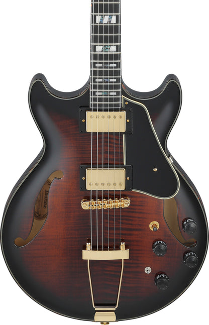 IBANEZ Artstar Hollowbody Gitarre 6-String - Dark Violin Sunburst + Case