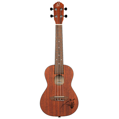 ORTEGA  Bonfire Series Concert Ukulele 4 String - Sapele Natural