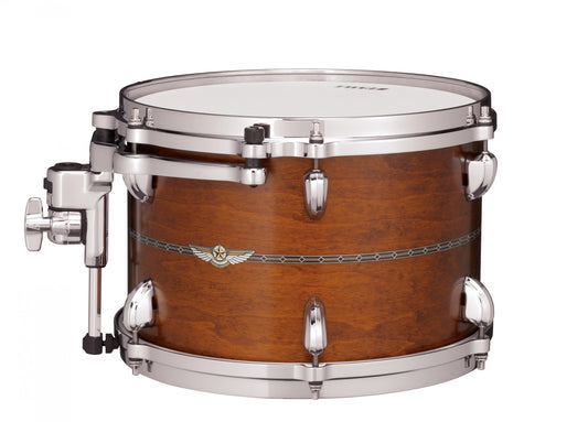TAMA STAR Maple Rack Tom 8" x 6" - Satin Antique Brown/Chrome HW/with Inlay (outside)