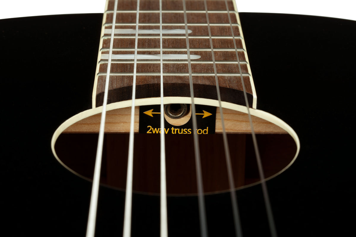 ORTEGA Ranger Series 4/4 Konzertgitarre 6-String - Black + Gigbag