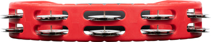 MEINL Percussion Headliner® Series Molded ABS Dual-Row Tambourine - Red
