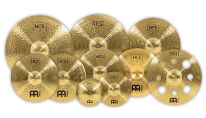 MEINL Cymbals HCS Beckenset - Inhalt: 9 Becken