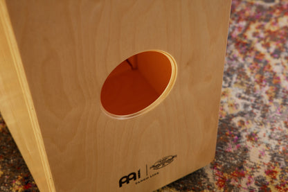 MEINL Percussion Artisan Edition Series String Cajon Tango Line - Grey Eucalyptus