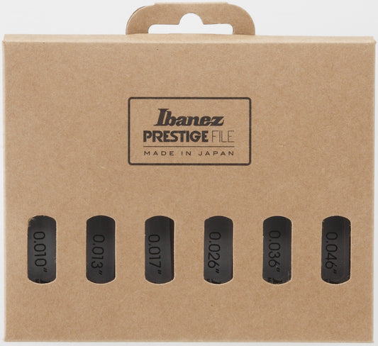 IBANEZ Prestige Sattelfeilenset für E-Gitarre - (.010/.013/.017/.026/.036/.046)