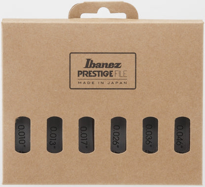 IBANEZ Prestige Nut File Set for Electric Guitars - (.010/.013/.017/.026/.036/.046)