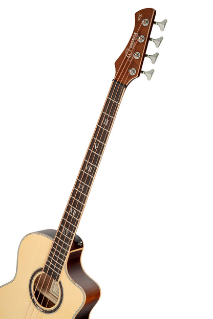 ORTEGA Ken Taylor Signature Series Acoustic Bass 4-String - Natural + Gigbag
