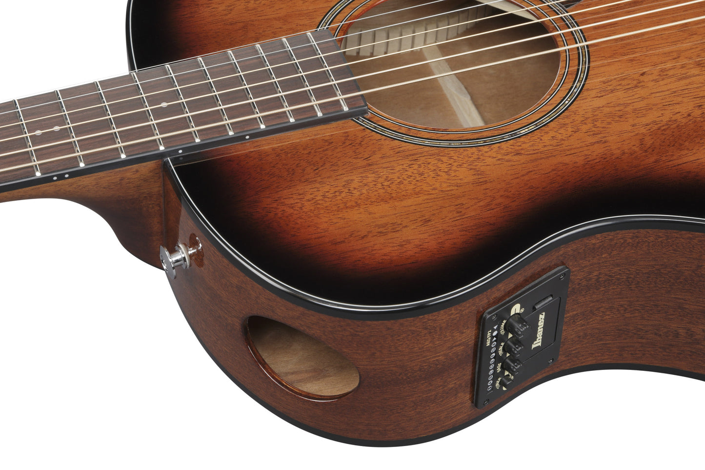 IBANEZ Advanced Acoustic AAM Akustikgitarre 6-String - Mahogany Sunburst High Gloss