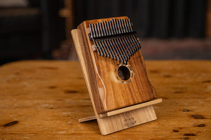 ORTEGA Lizard Series Kalimba 17 Keys - Solid Acacia