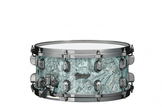 TAMA Starclassic Maple Snaredrum 14" x 6,5" - Sky Blue Swirl/Smoked Black Nickel HW