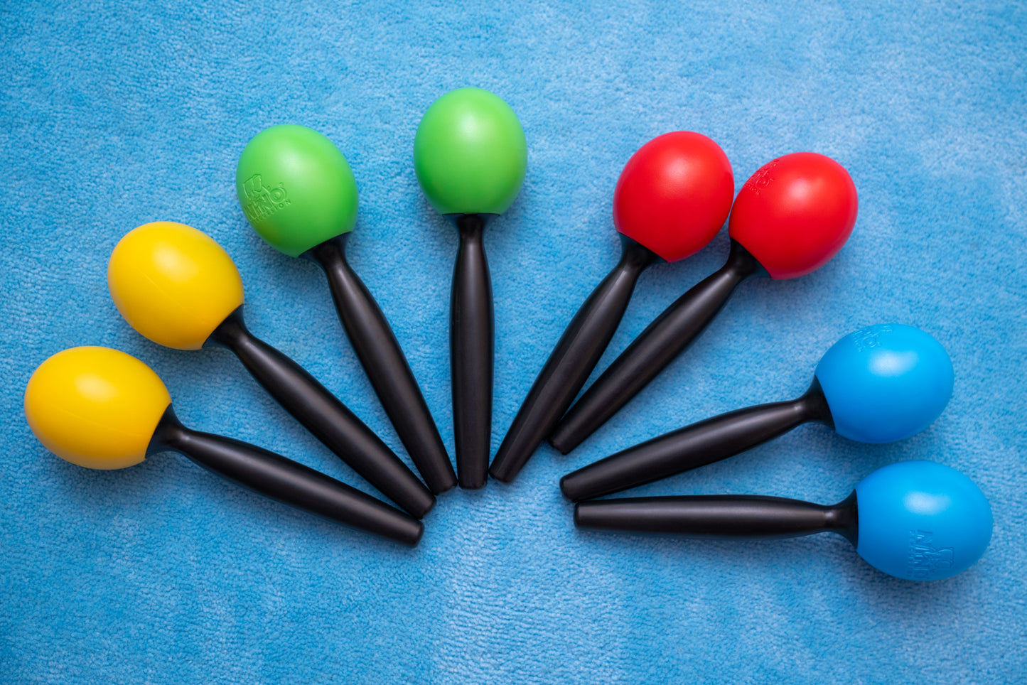 NINO Percussion Molded ABS Maracas - Red